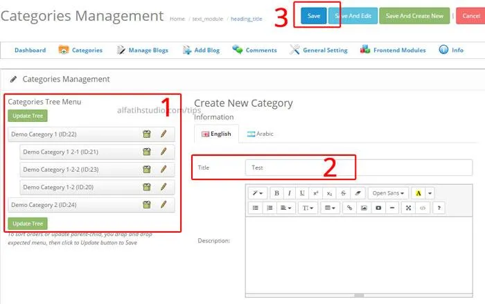 Panduan Menguruskan Blog pada Web Opencart (Pavblog)