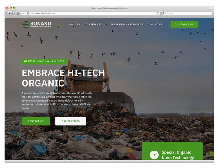 Website Sonanotech