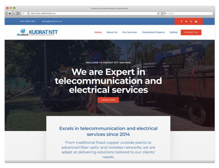 Website Kudrat NTT