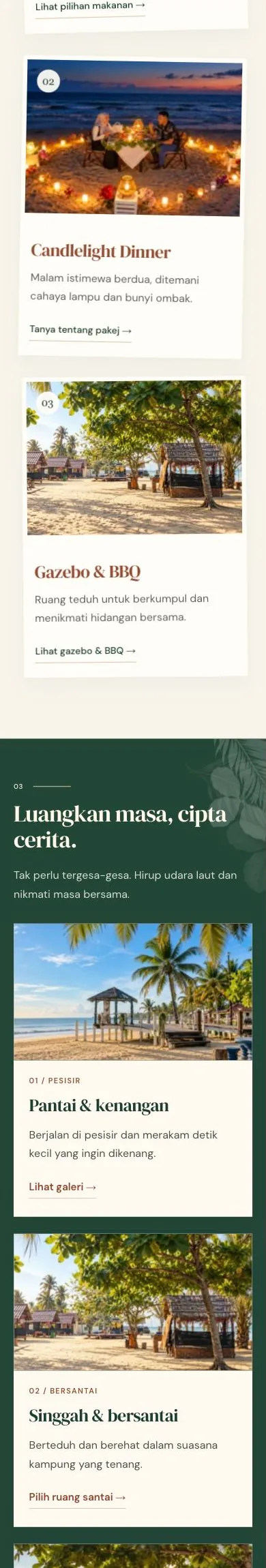 Halaman utama penuh — mobile — sambungan 2